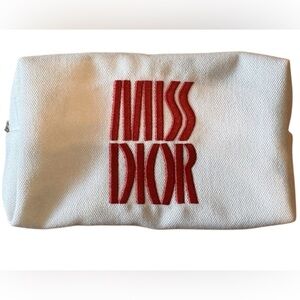 Miss Dior Beauty Pouch / Makeup Bag / Toiletry Travel Bag